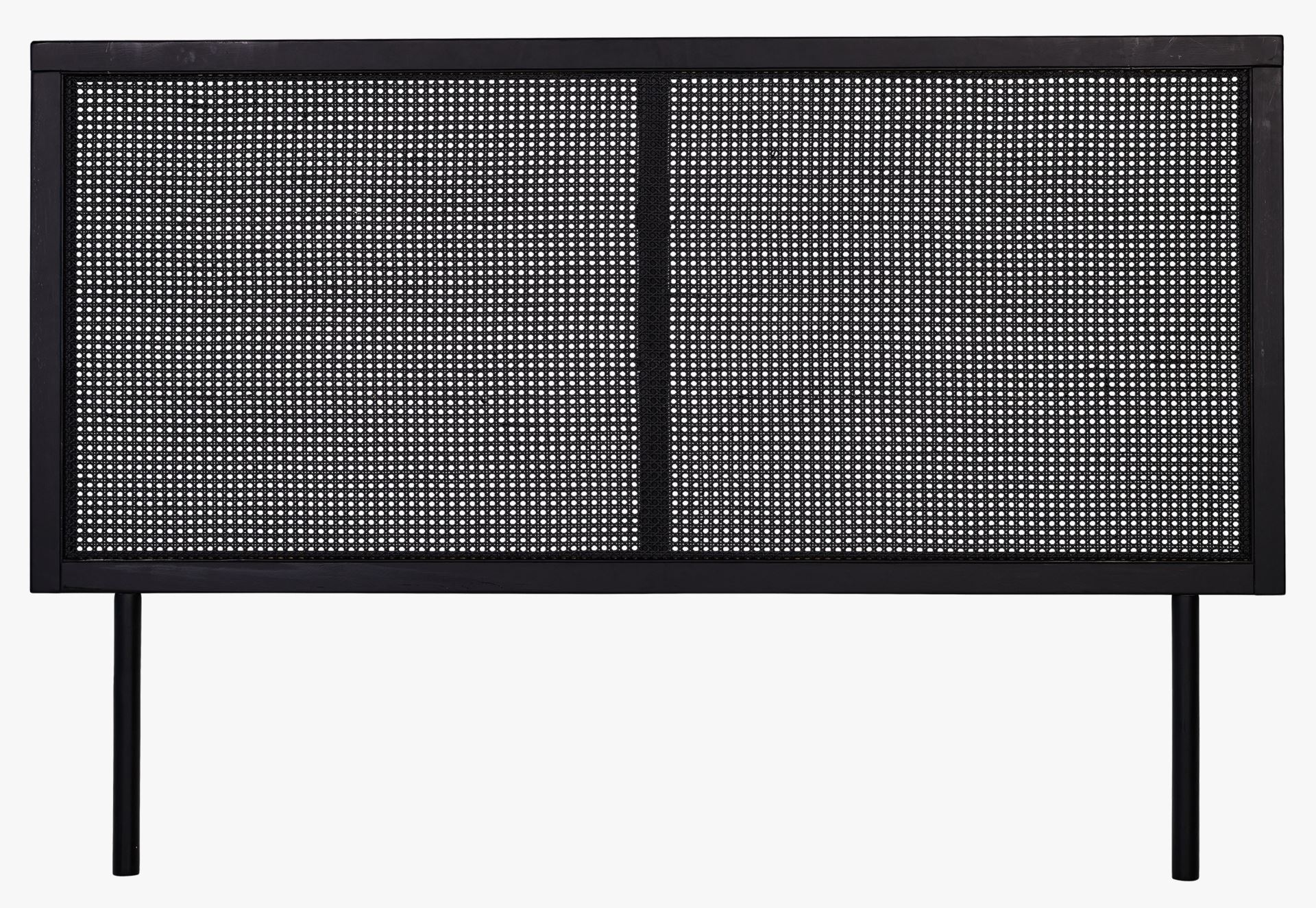 Sengegavl svart - 180x120 cm