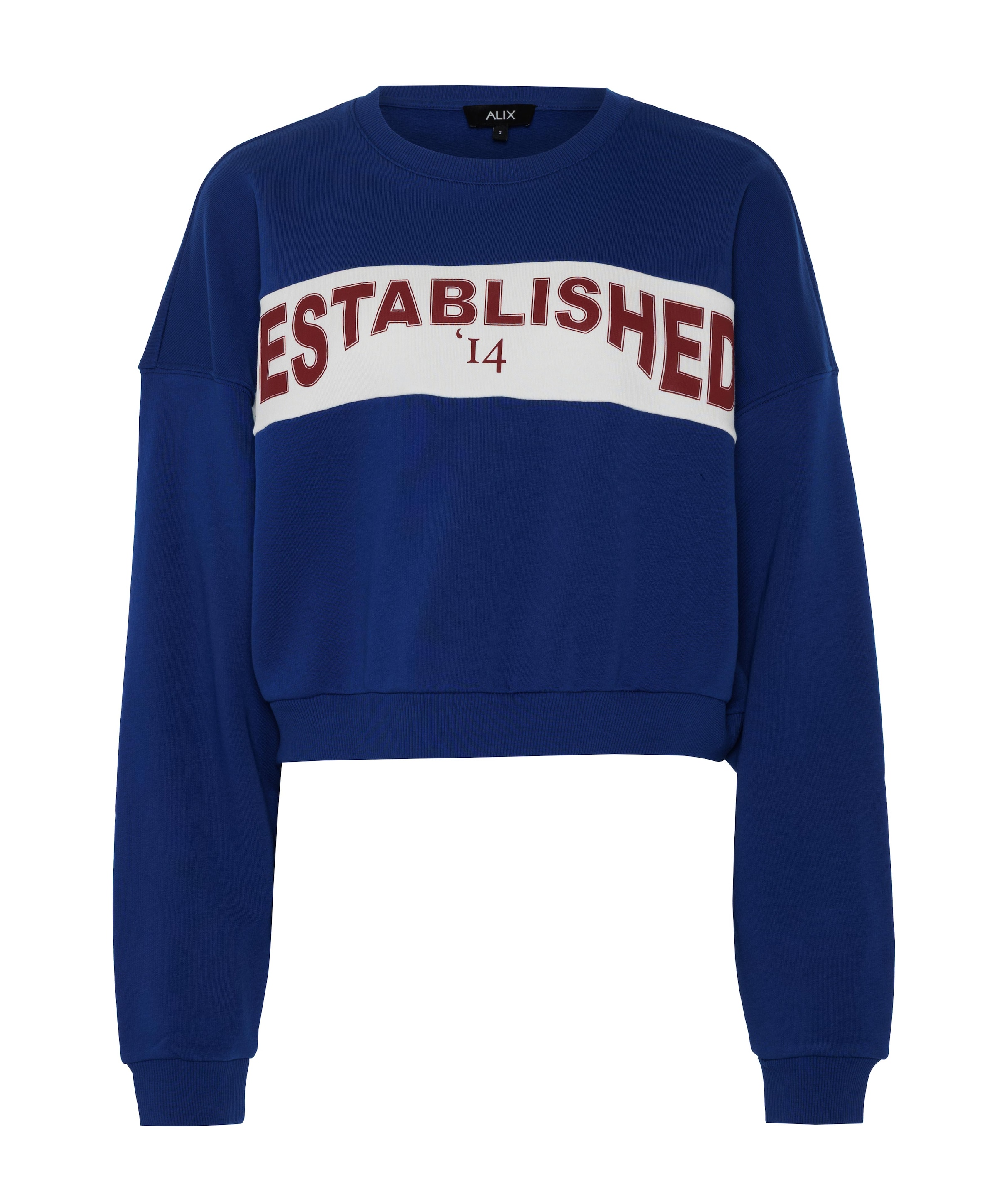 Alix The Label Dames sweater blauw