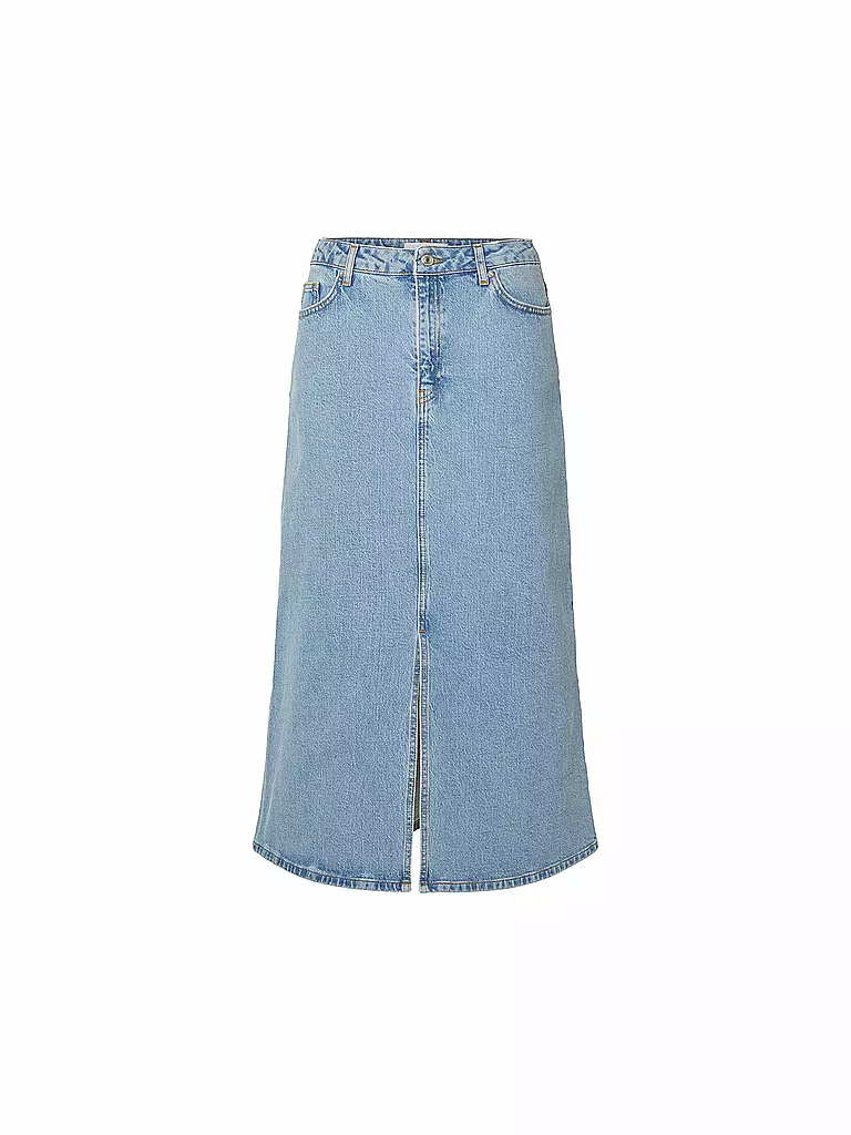SELECTED FEMME Jeansrock SLFKRISTA-GERDA hellblau