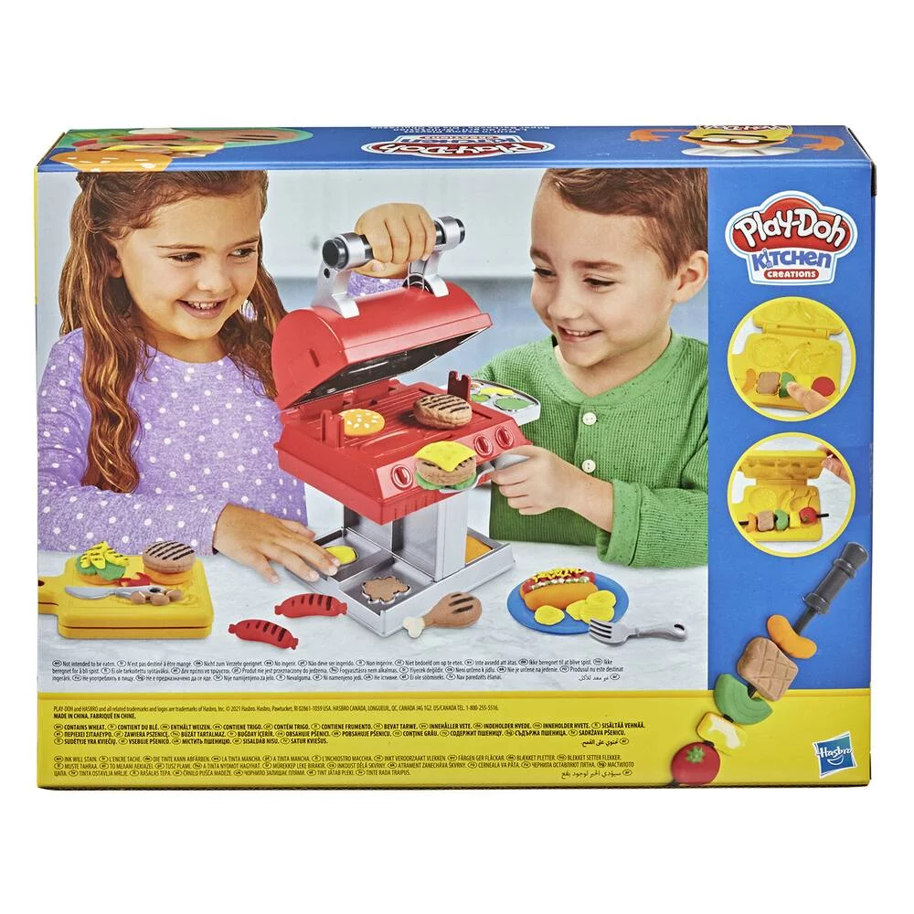 PLAY DOH KITCHEN CREATIONS ROI DU GRILL