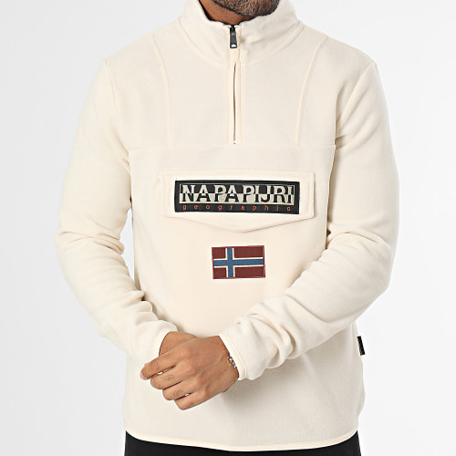 Veste Polaire Outdoor Burgee A4HMZ Beige