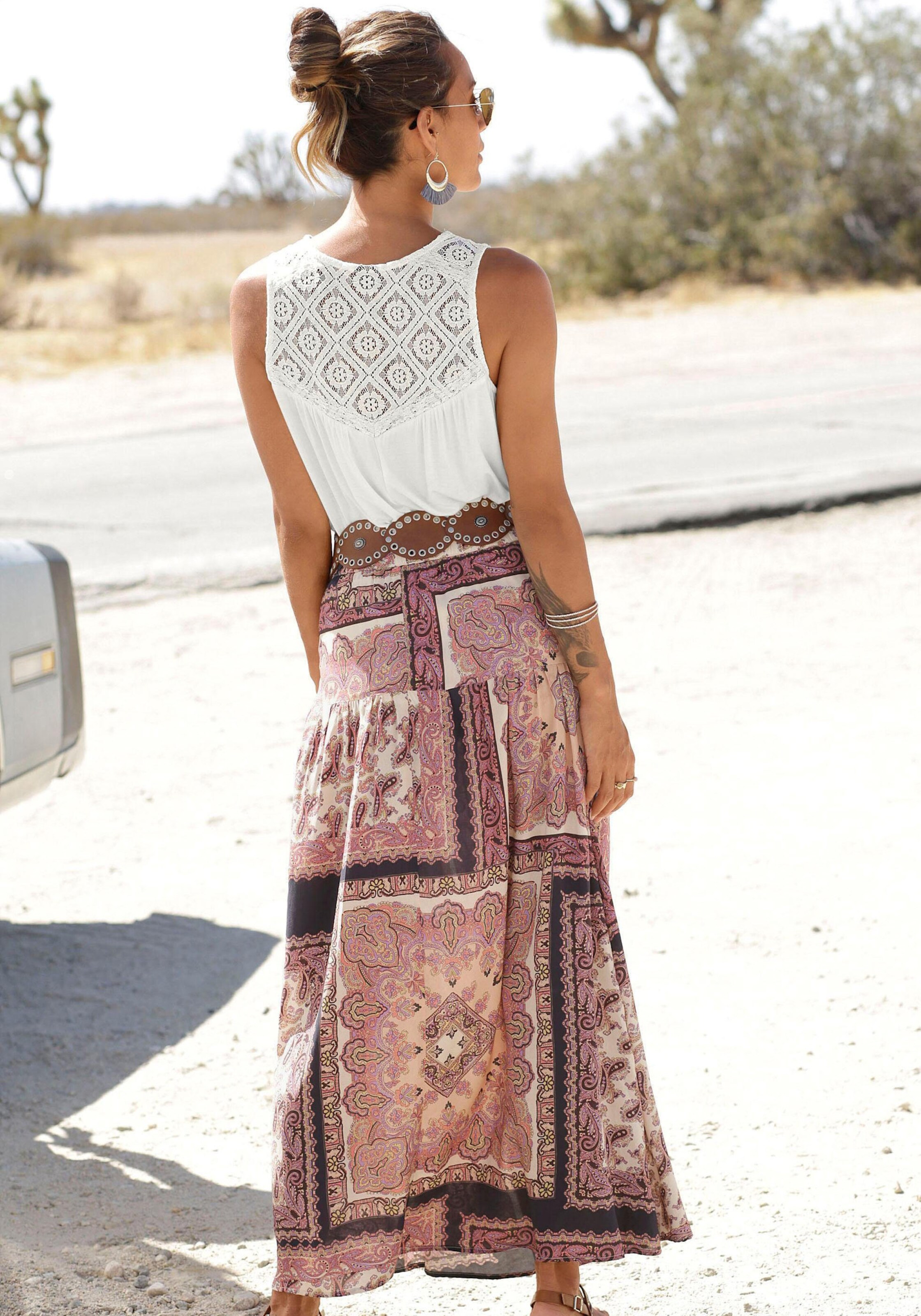 LASCANA Strandtop in creme