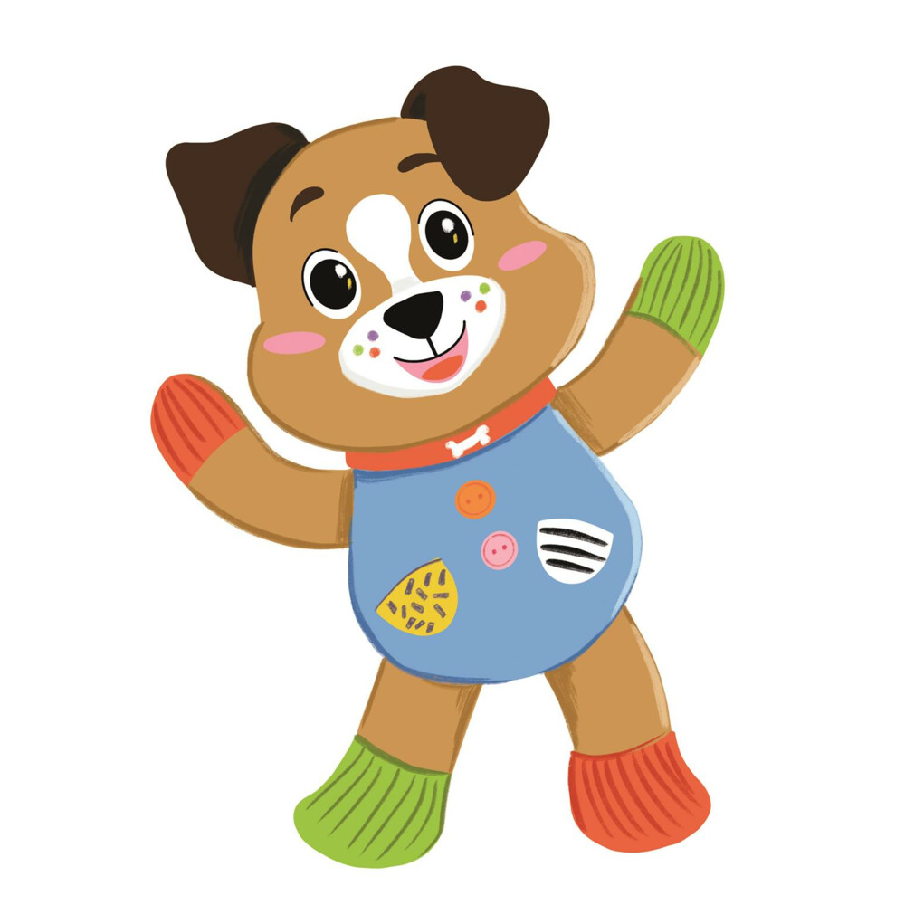Clementoni Knuffel in Doos Dog