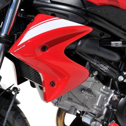 Ecope de radiateur Ermax SUZUKI SV 650 2016- - Rouge / Blanc