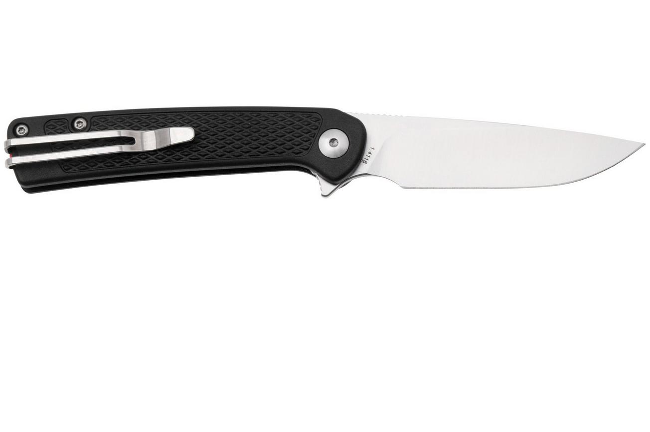 Böker Plus Fire Ant 01BP0026, Satin 1.4116, Black Polypropylene zakmes