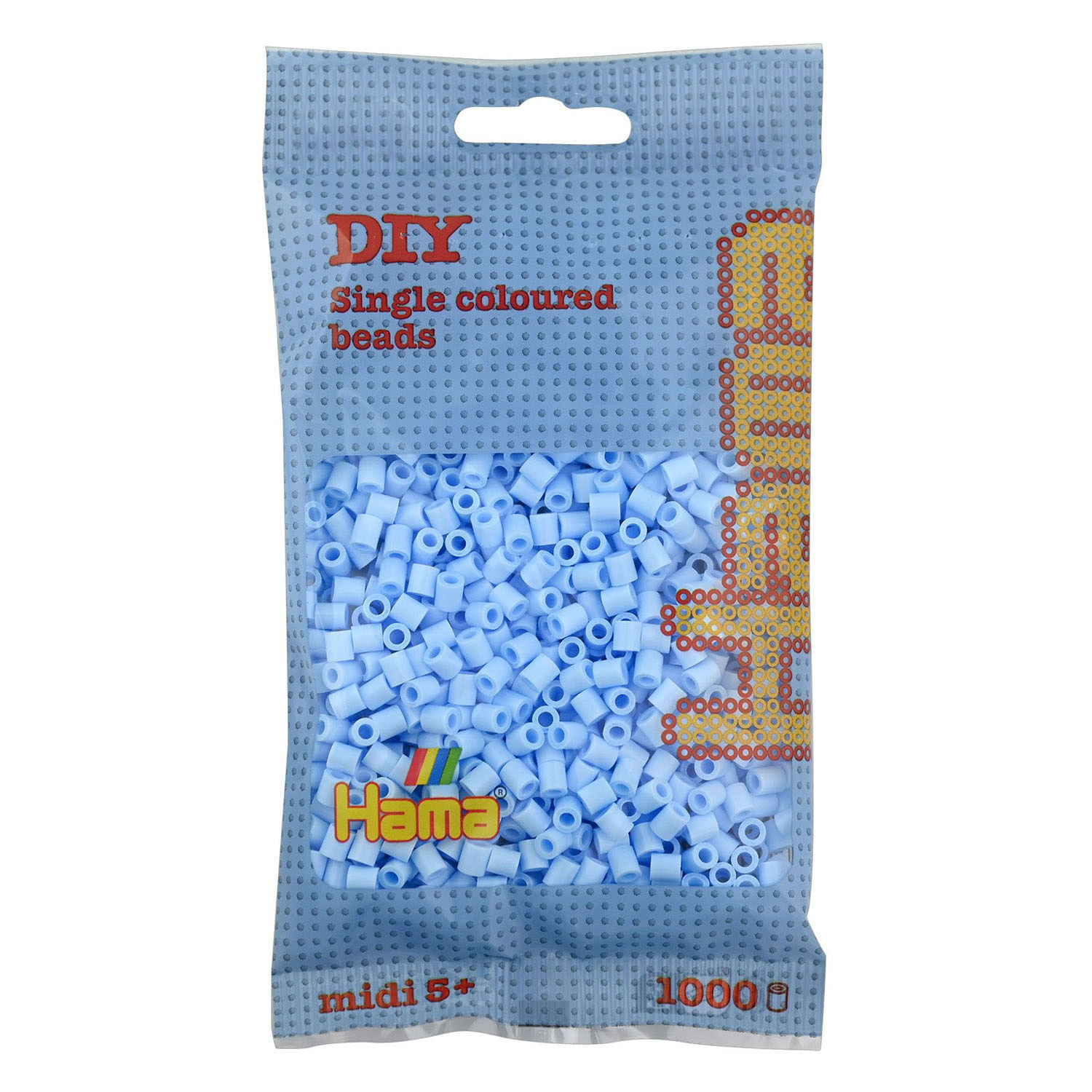 Hama Strijkkralen - Pastel IJsblauw (97), 1000st.