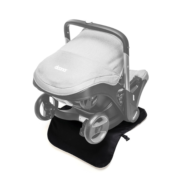 Protection de siège de voiture pour poussette – Noir - Doré