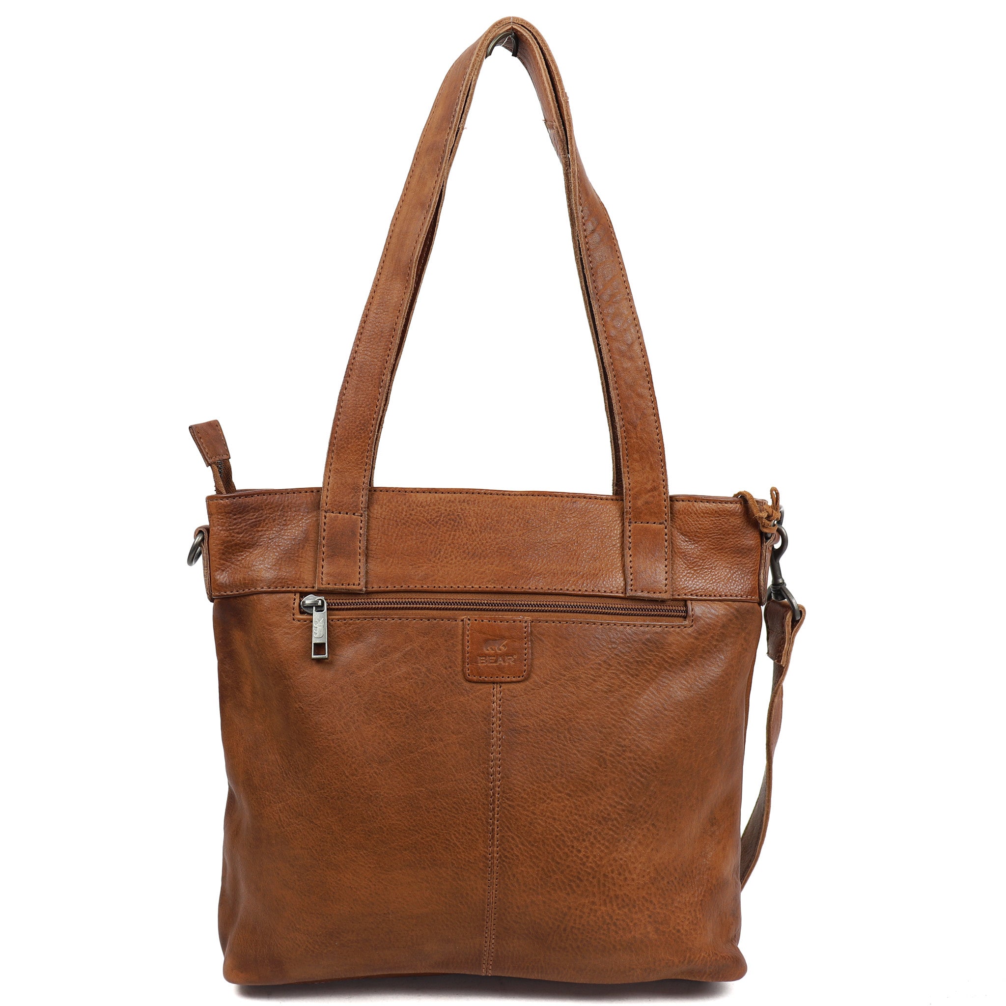 Hand-/schoudertas 'Jilke' cognac Cognac