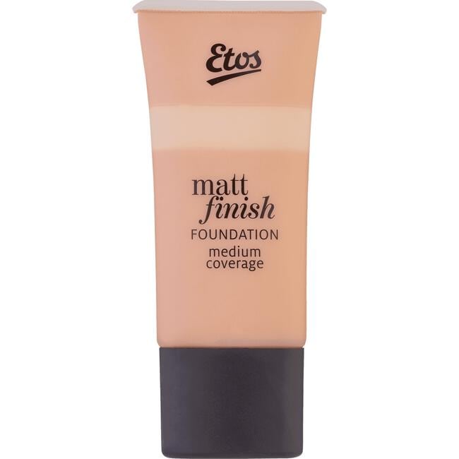 Etos Matt Finish Foundation 01 Ivory