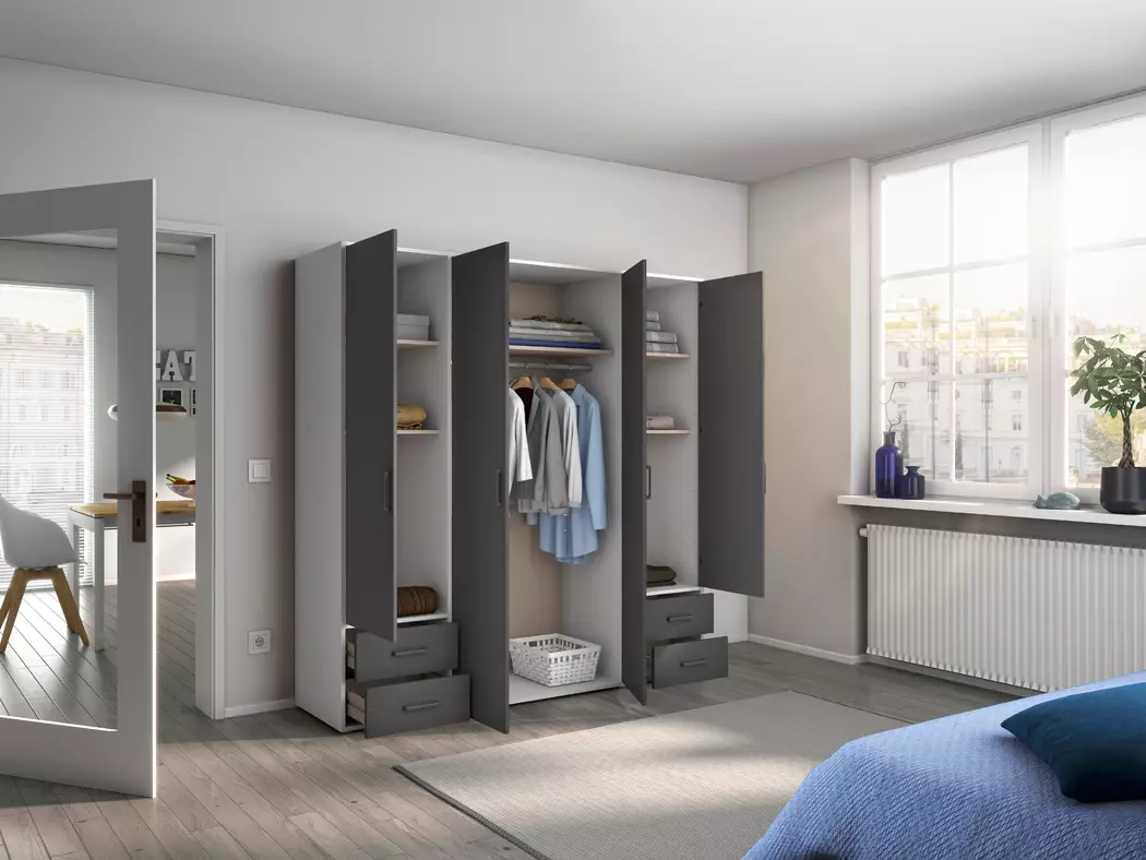 Kleiderschrank Voyager 187 x 194 cm