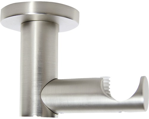 Enkelsporige plafondsteun voor Rivoli, RVS-look, Ø 20 mm