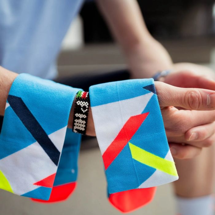 Incylence Unisex Strømper Ultralight Strikes Socks Blå