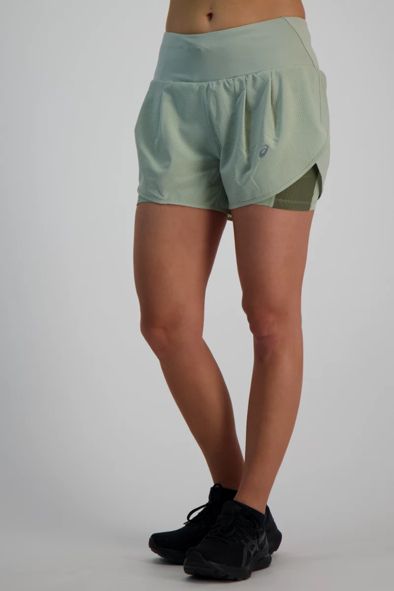 ASICS Road 2in1 3.5 Inch Damen Short