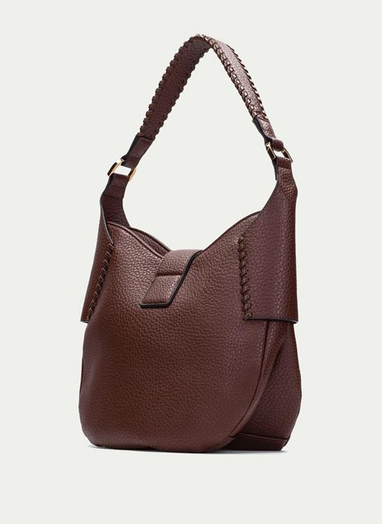 Hispanitas bi254147 Bolsos donker bruin [grained avellana]