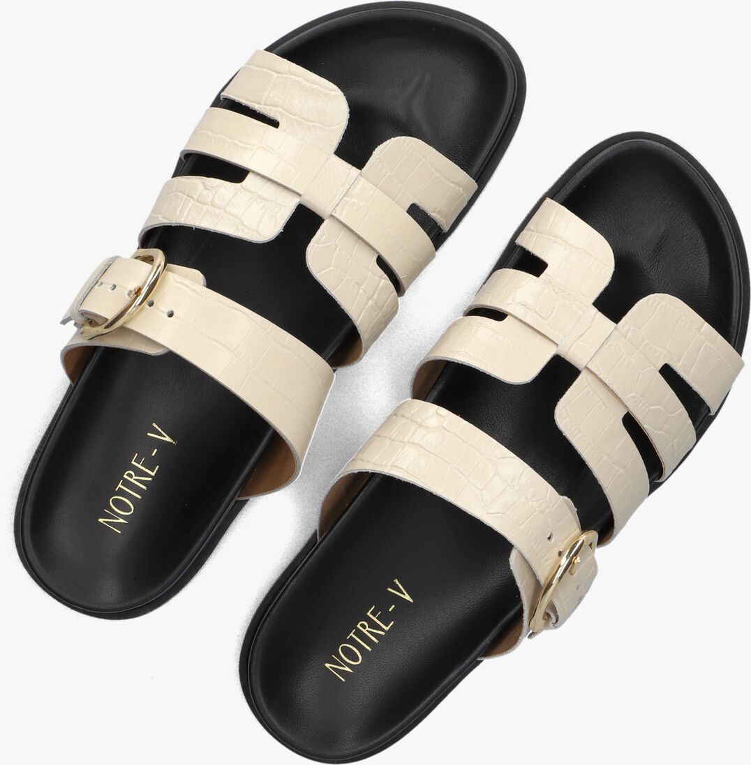 beige notre-v slippers 227105