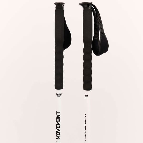 Bâton ski de randonnée MOVEMENT NOMAD 2 BLACK/ WHITE