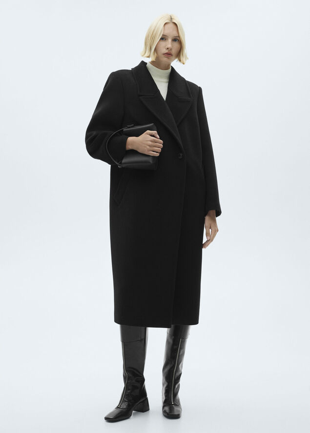 MANGO COAT. -- EYE Black