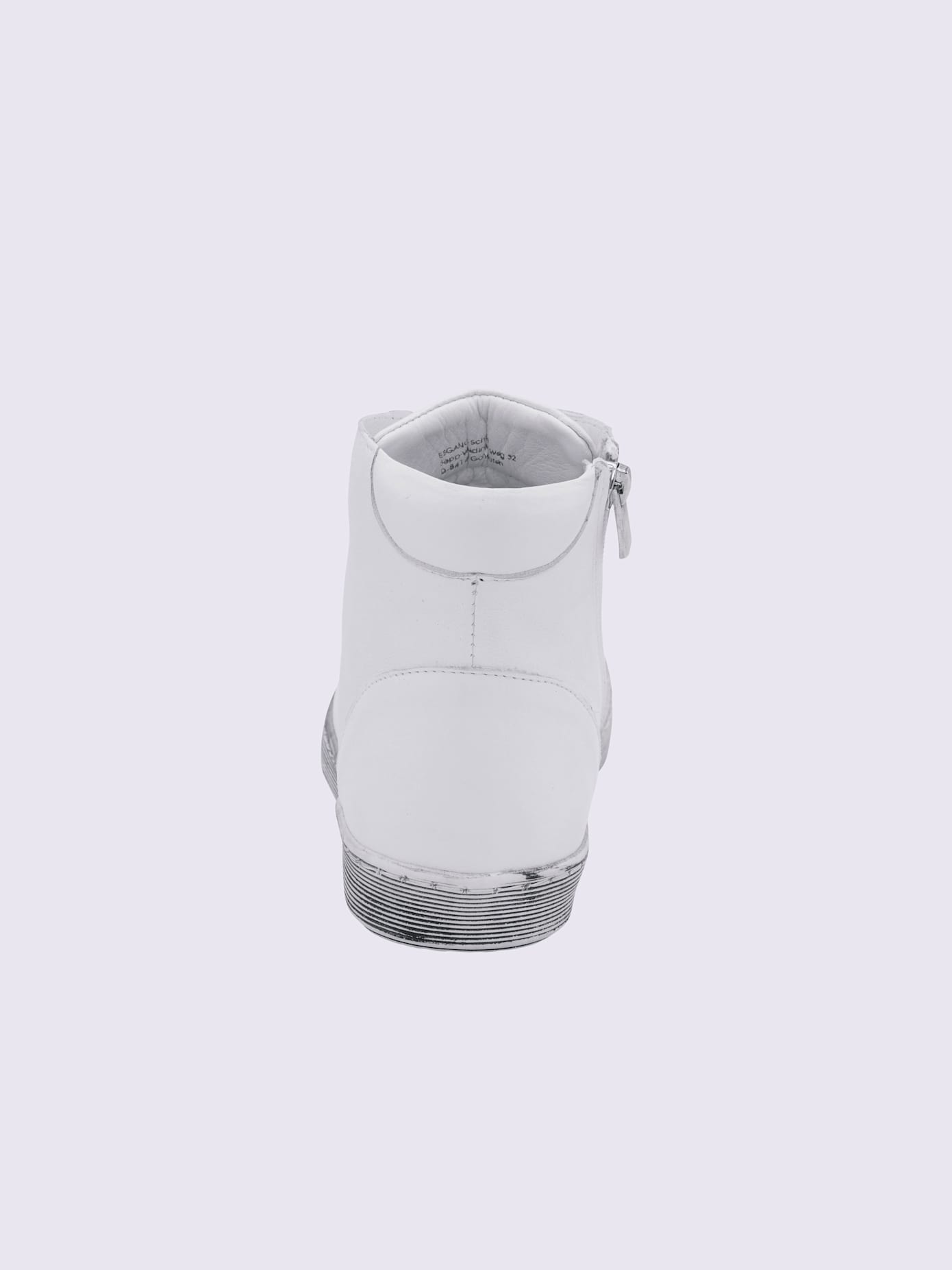 Bottine courte cuir nappa de vache