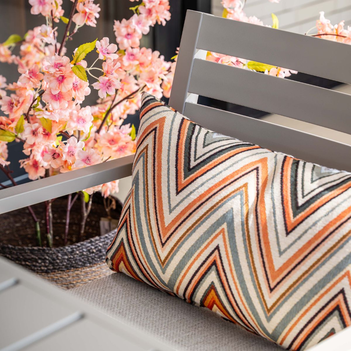 Oklahoma aluminium dining tuinstoel - taupe - valley sand