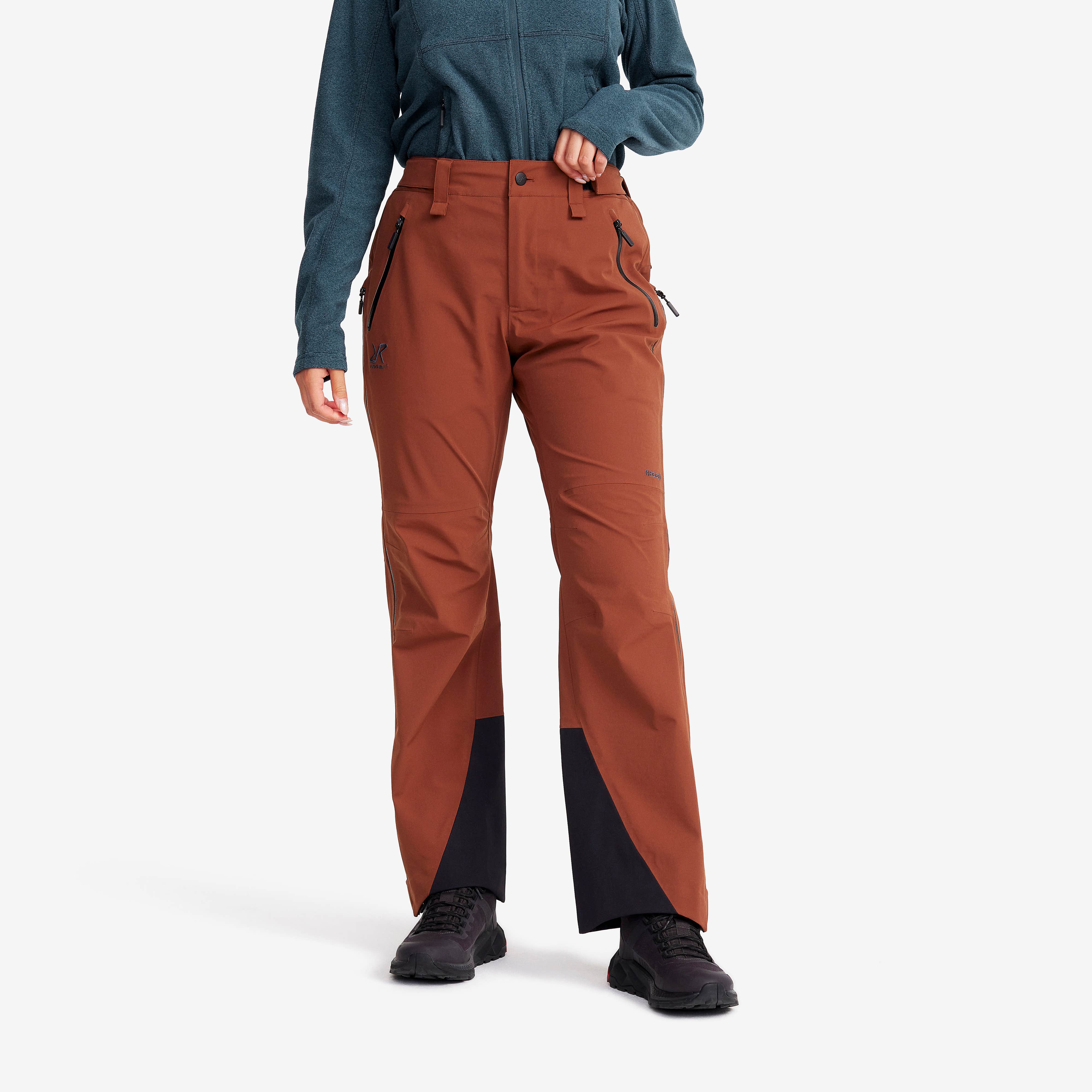 Cyclone Zip-up 3L Pants Dame Smoked Paprika