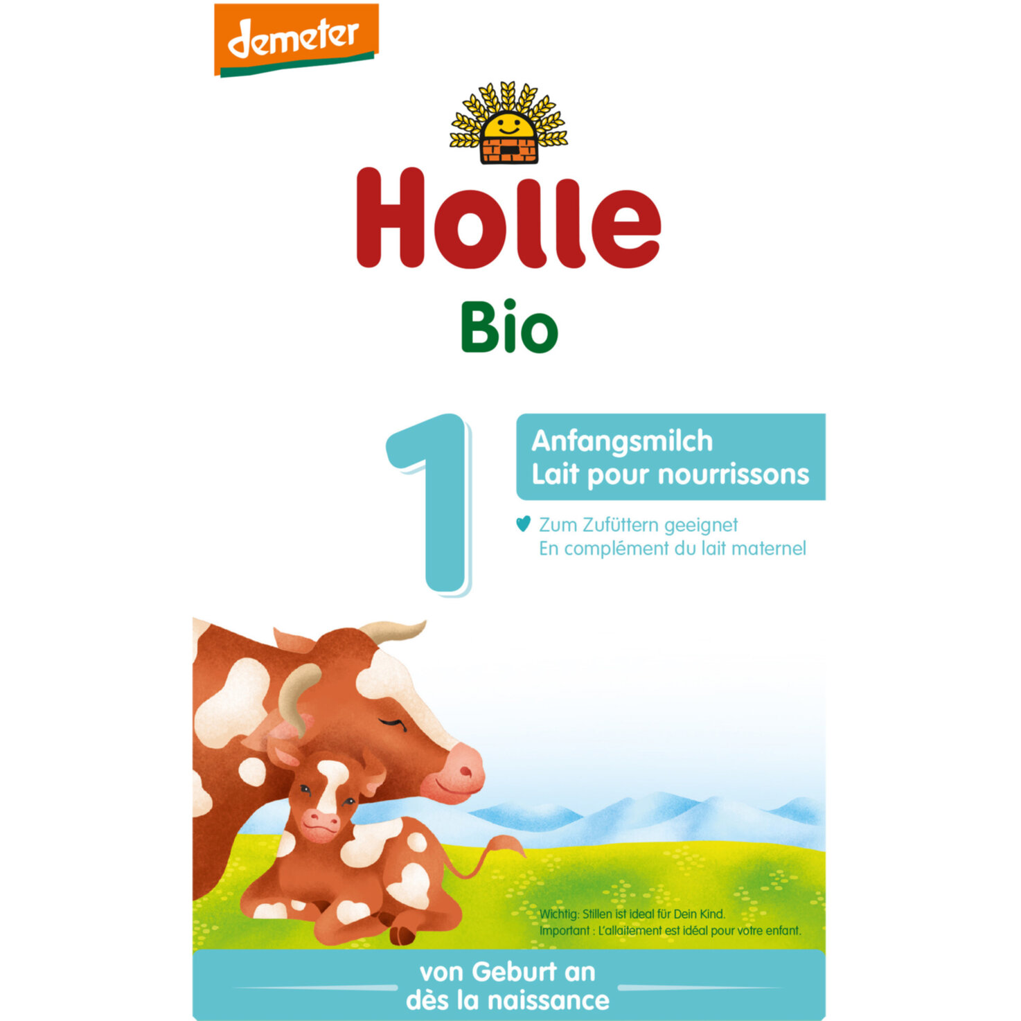 Holle Bio-Anfangsmilch 1 0+ Monate