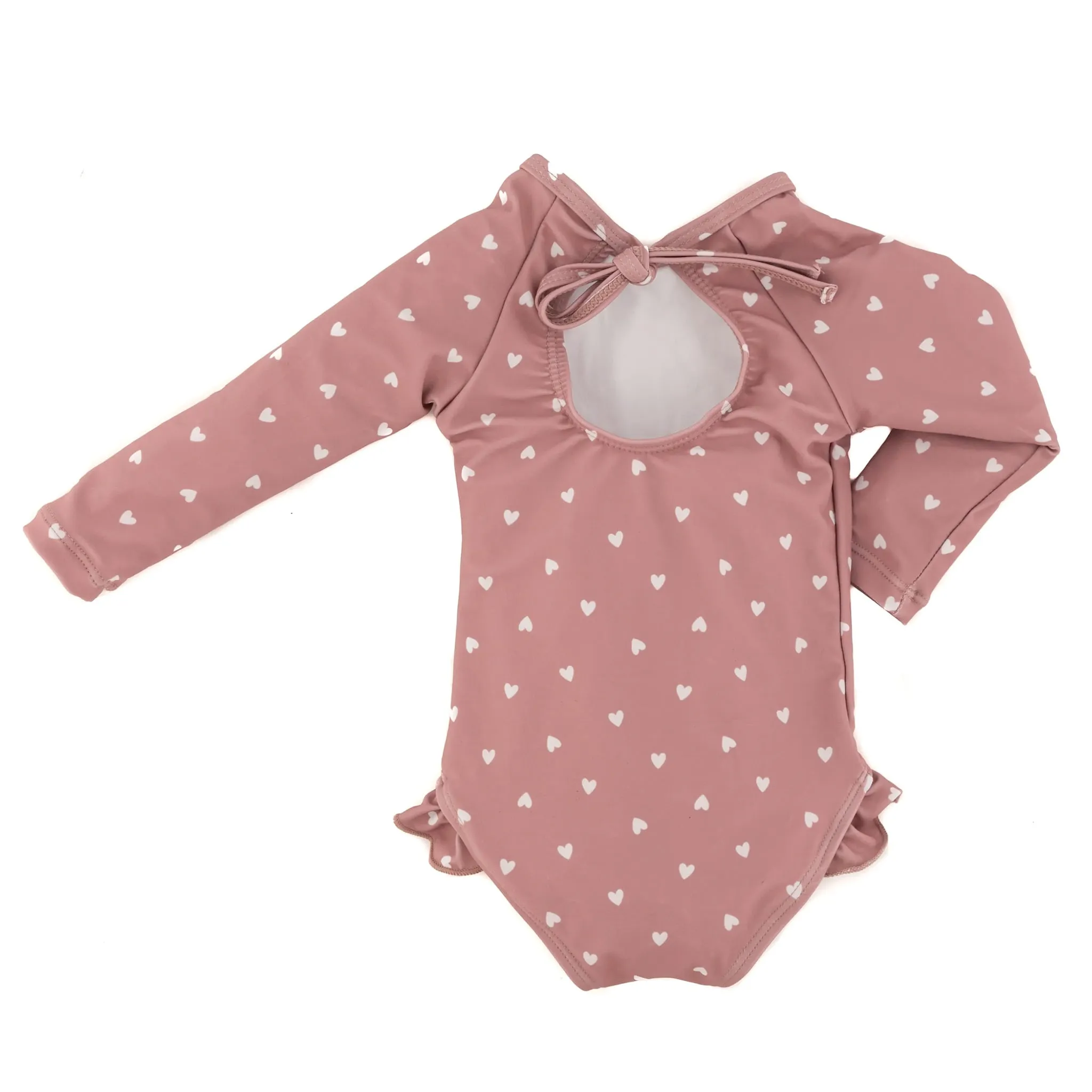 Current Tyed Maillot UV Volant Coeur 0-24mois