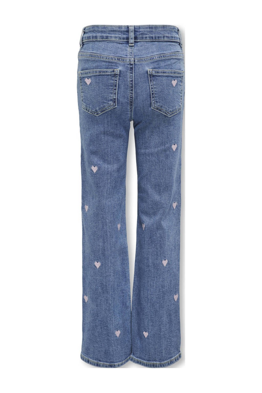 KIDS ONLY MINI wide leg jeans light blue denim