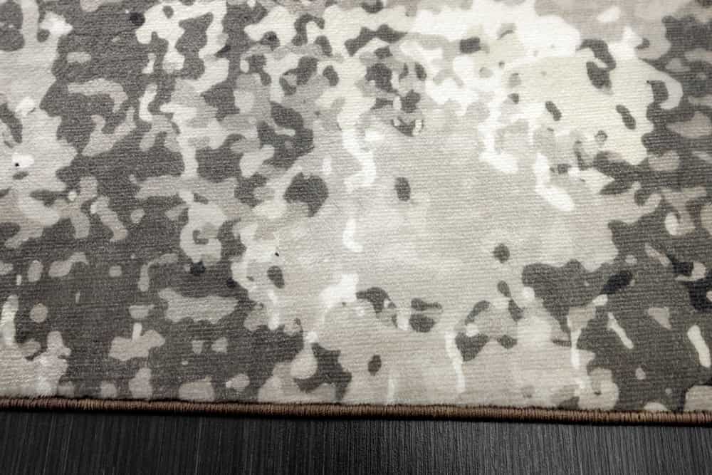 Design Teppich MODERN ART 230x160cm beige braun Kurzflor Indoor-Teppich
