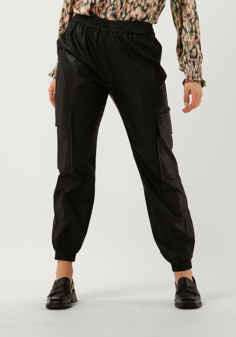 NEO NOIR zwarte neo noir cargobroeken carlotta faux pants
