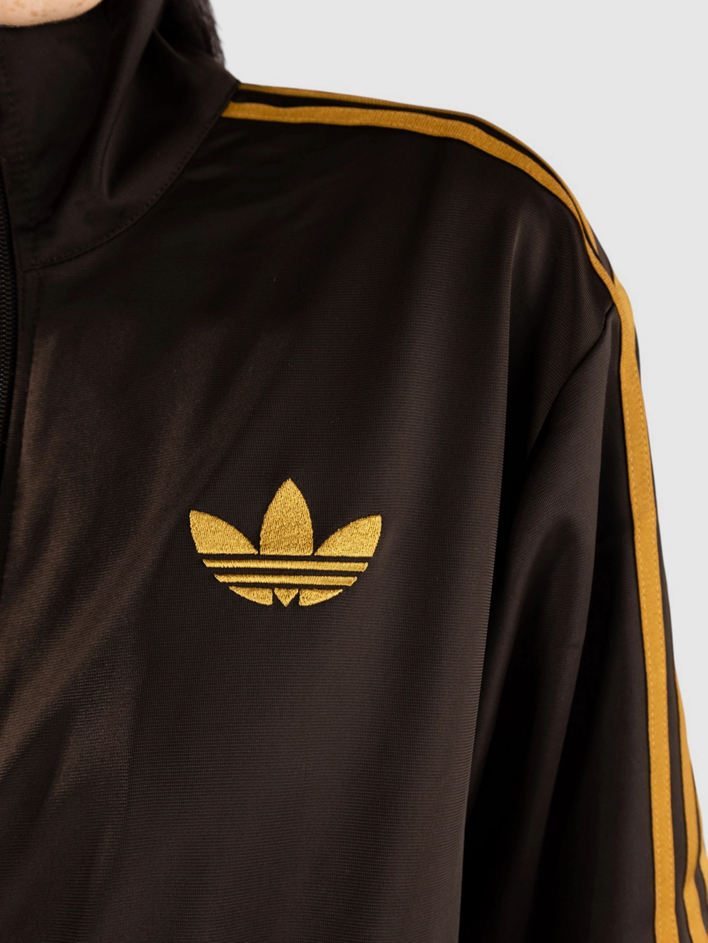 adidas Originals Firebird Loose Track Jacket dbrown/prebro