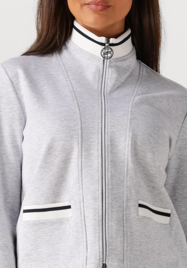 lichtgrijze marc cain sports blazer zs 31.02 j17