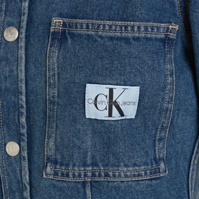 Chemise à manches longues femme Lean Darted Denim CALVIN KLEIN