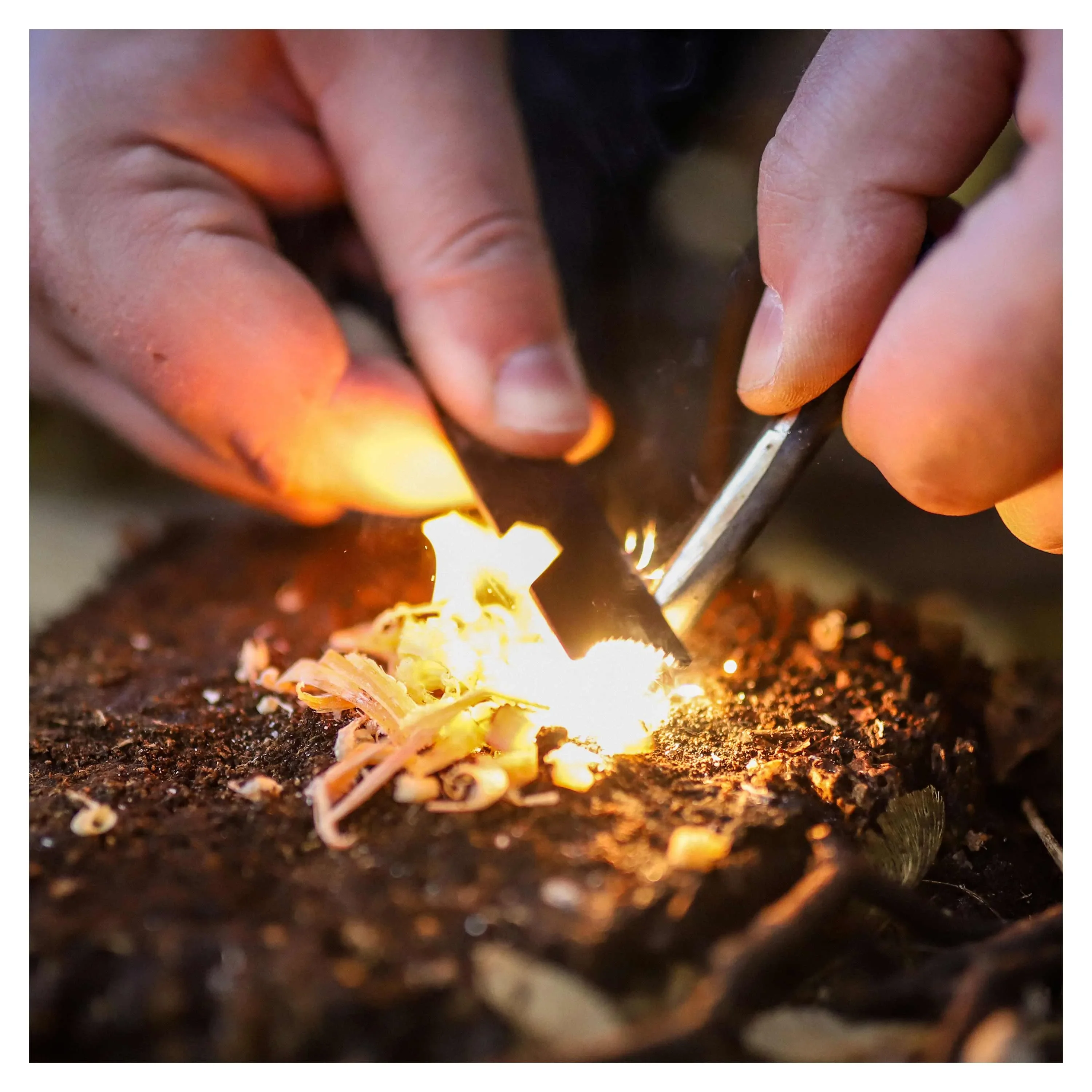 Survival Stuff -  Survival Stuff Fire Kit Spark silberfarben