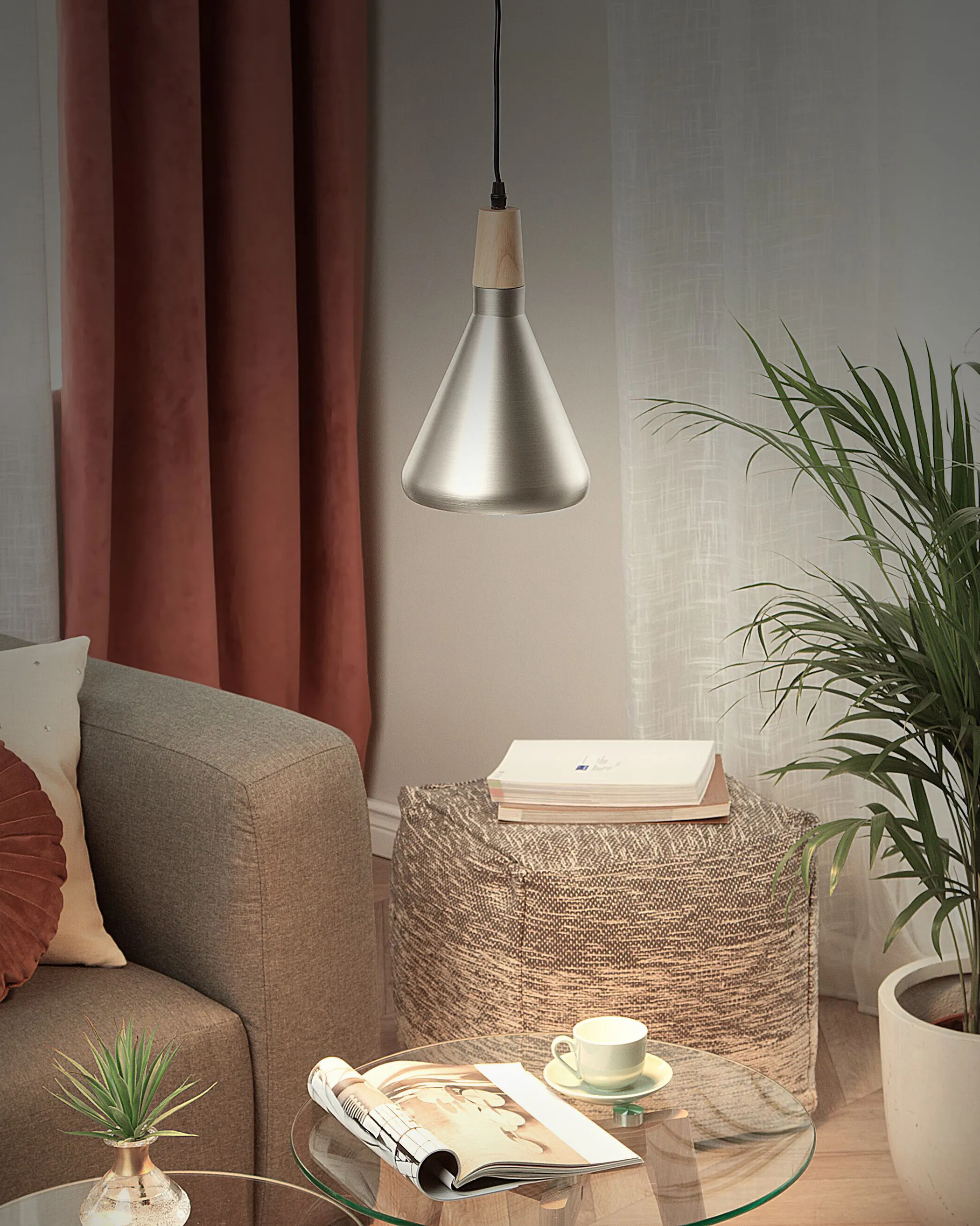 Hanglamp ARDA Metaal Zilver