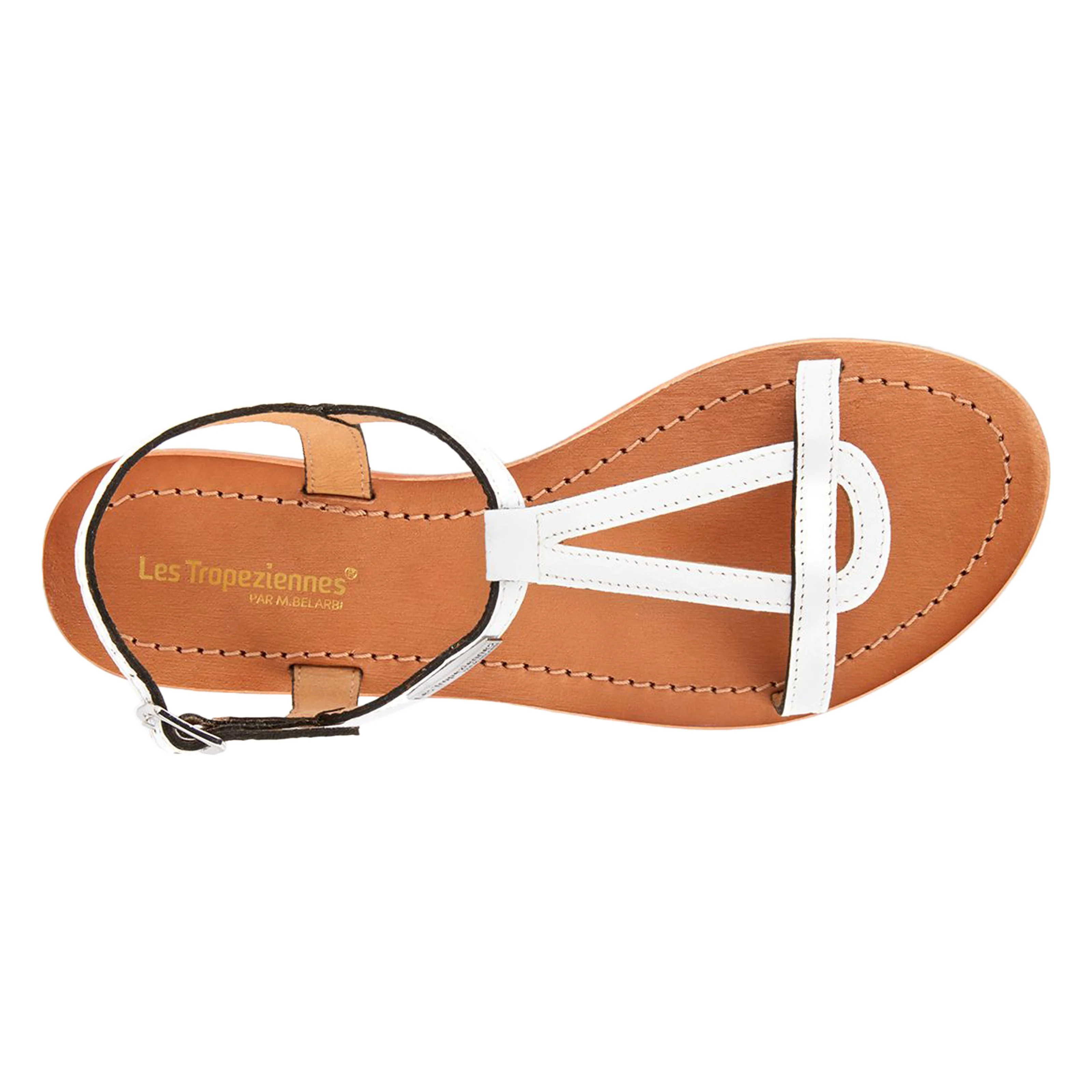 Sandales en cuir Haroc | Blanc