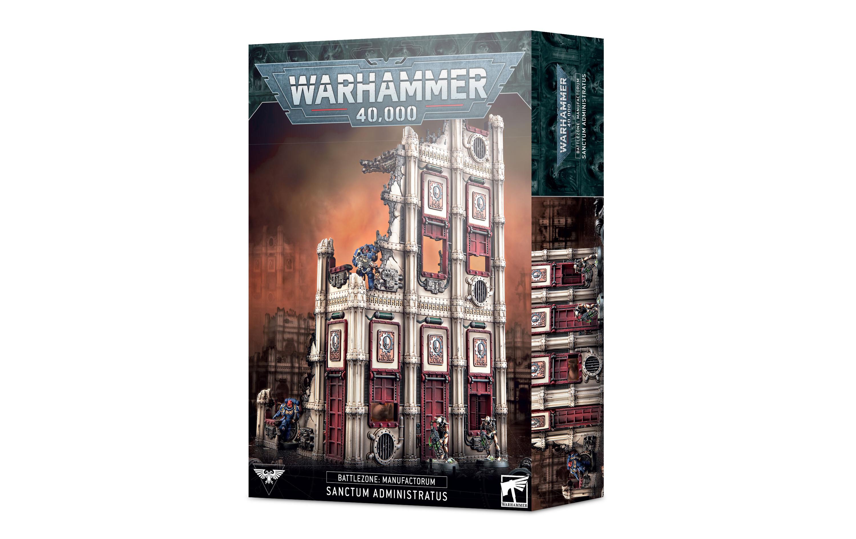 Diorama Warhammer 40.000 Sanctum AdministratusWarhammer 40K Battlezone: Manufactorum Sanctum Administratus