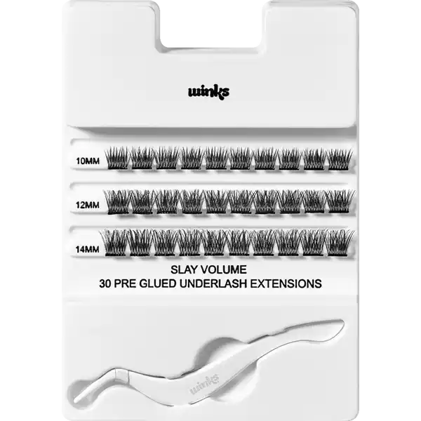 Winks Press On Lash Volume underlash extentions Wimpern