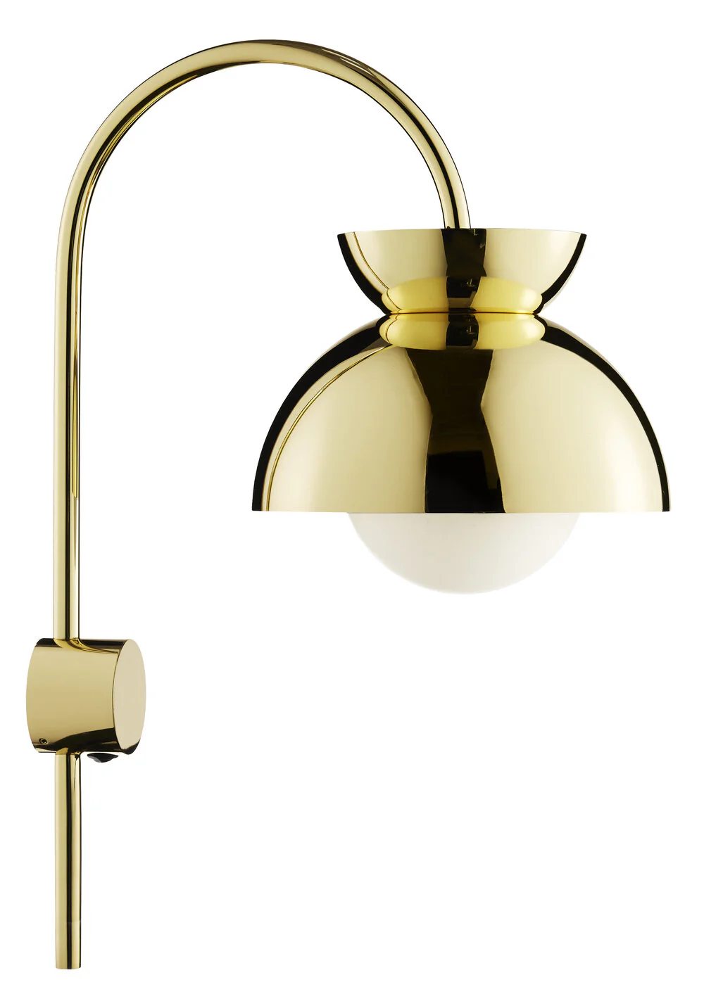 Frandsen  Butterfly væglampe, Brass - Ø21 cm.