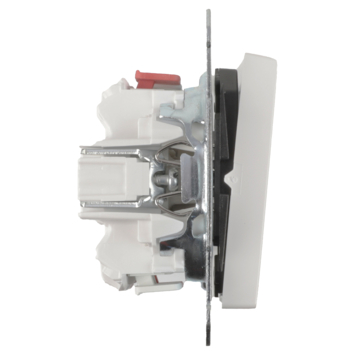 Schneider Merten System-M Wissel/ Wisselschakelaar Actief Wit