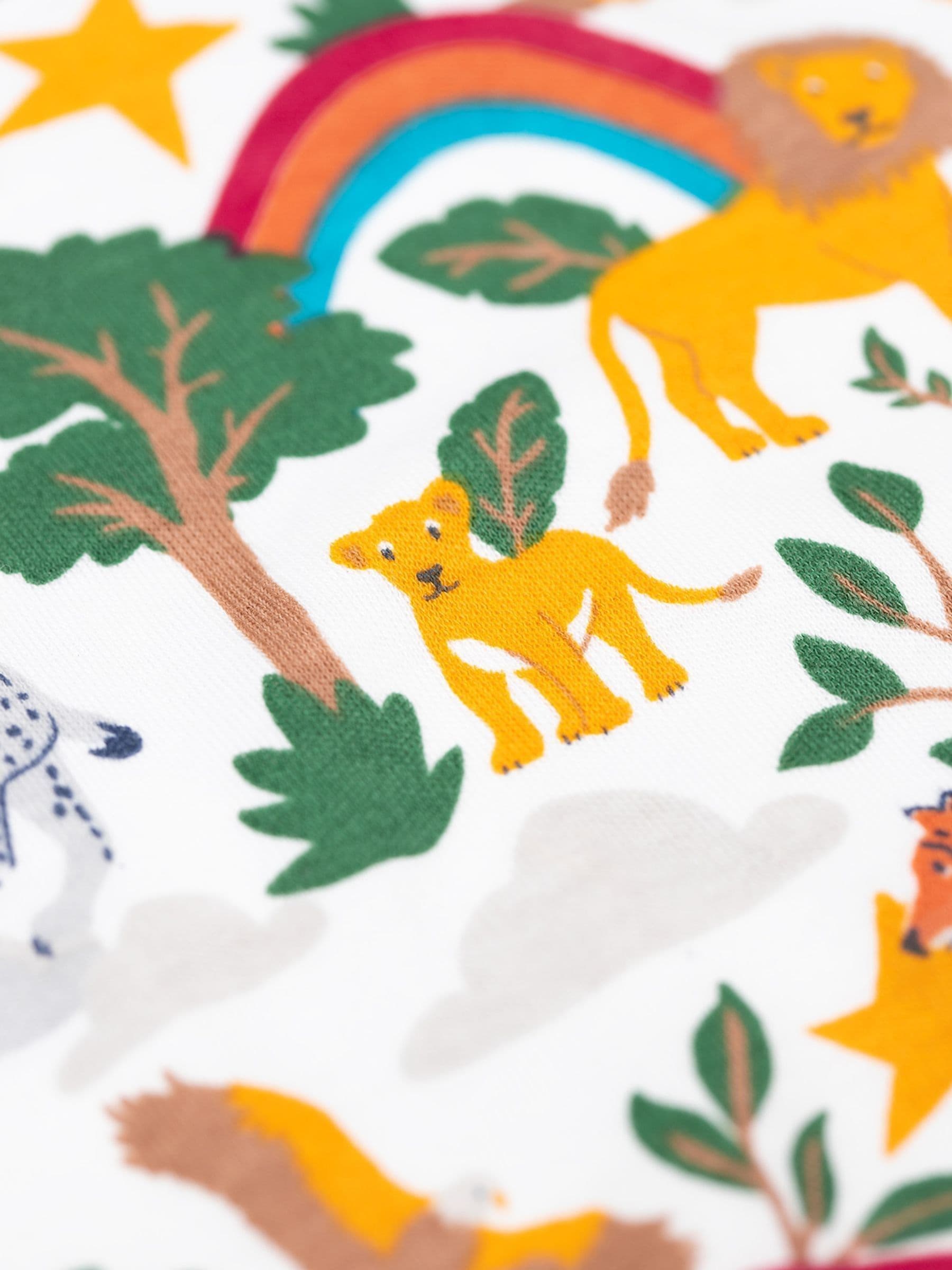 Krijtwit - Frugi Kerstmis Sundown Pyjama's