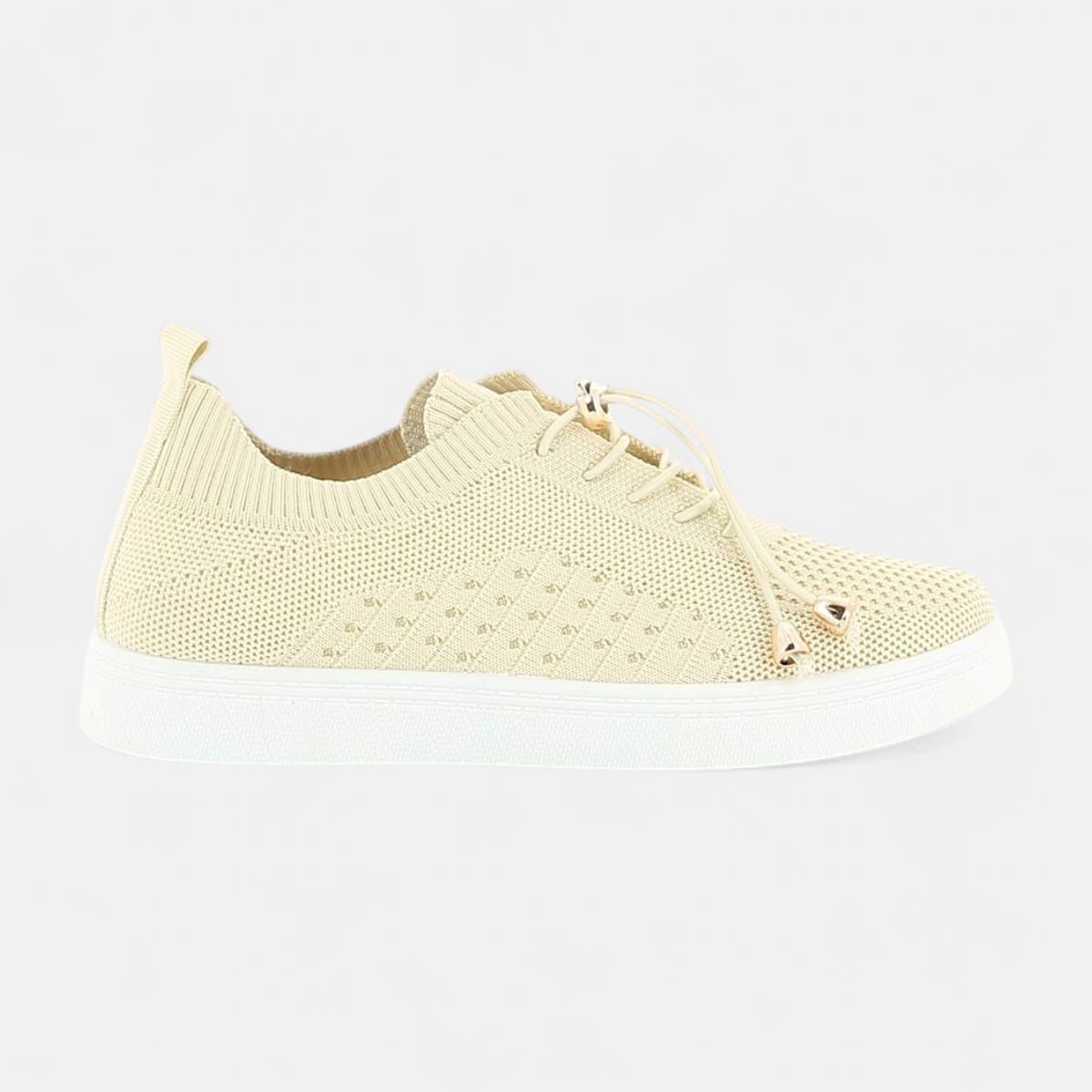 Baskets basses Femme beige