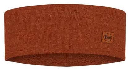 Bandeau Buff Merino Wide Headband Solid Orange