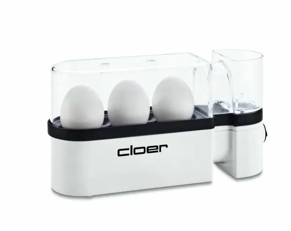 Cloer 6021 - Æggekoger - 300 W - hvid