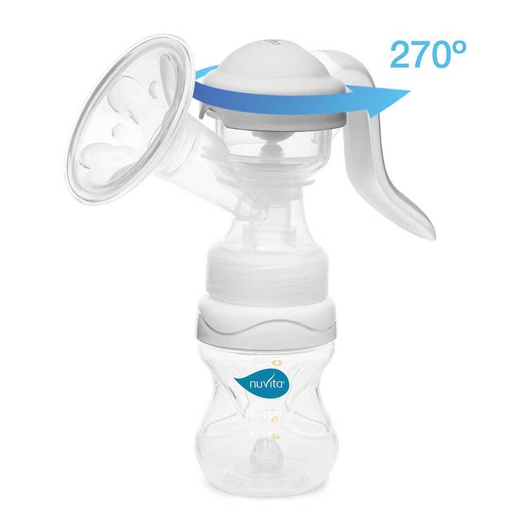 Nuvita manuelle Milchpumpe Materno Twist, 1 St