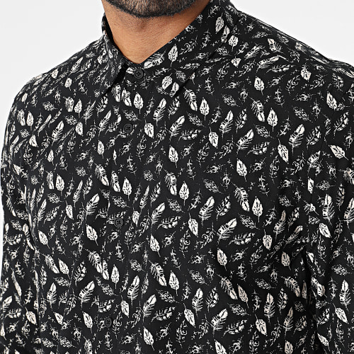 Chemise Manches Longues Toronto MMSL00614 Noir Beige
