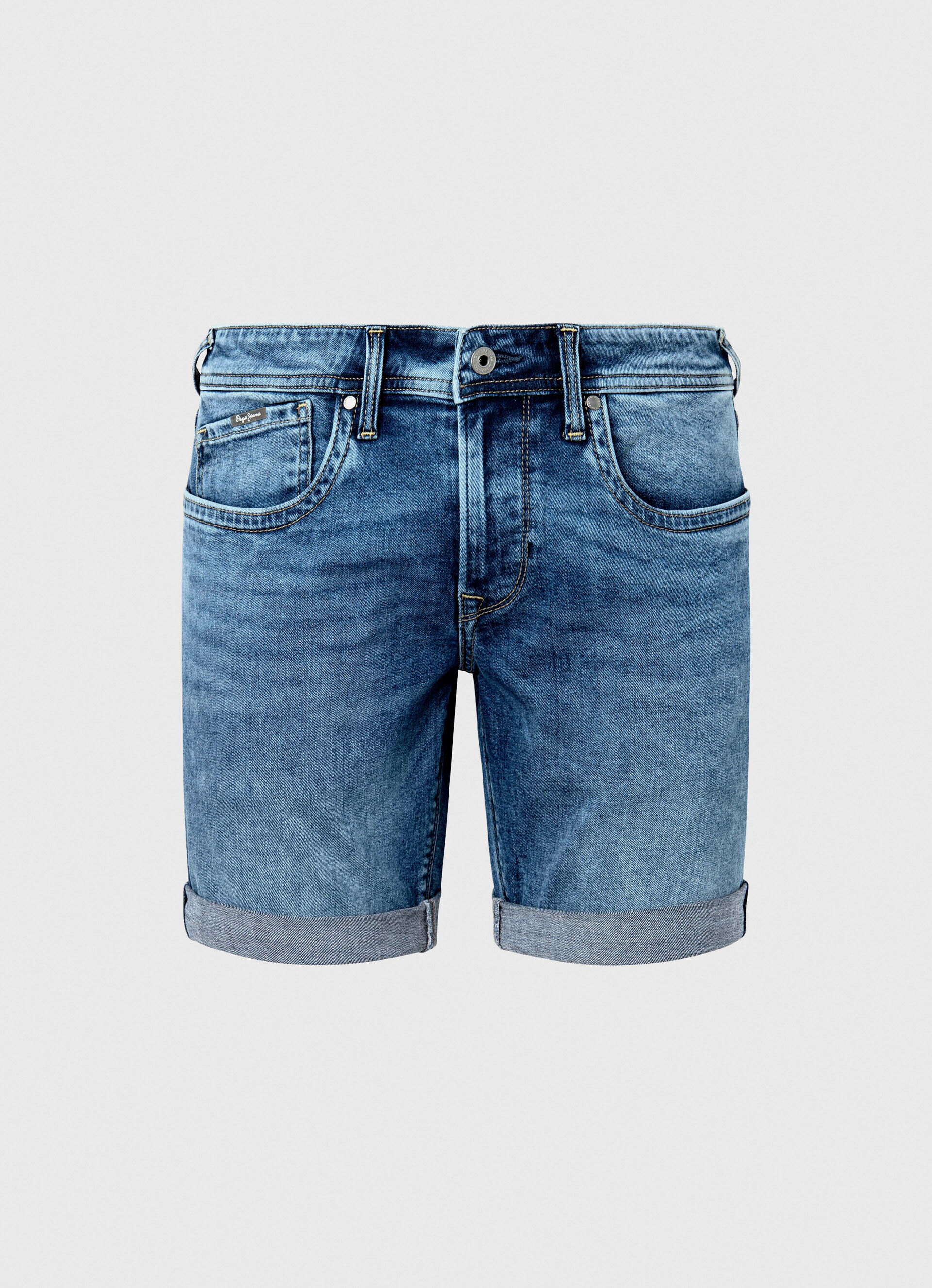 Bermuda jeans HATCH FIT SLIM - jeans