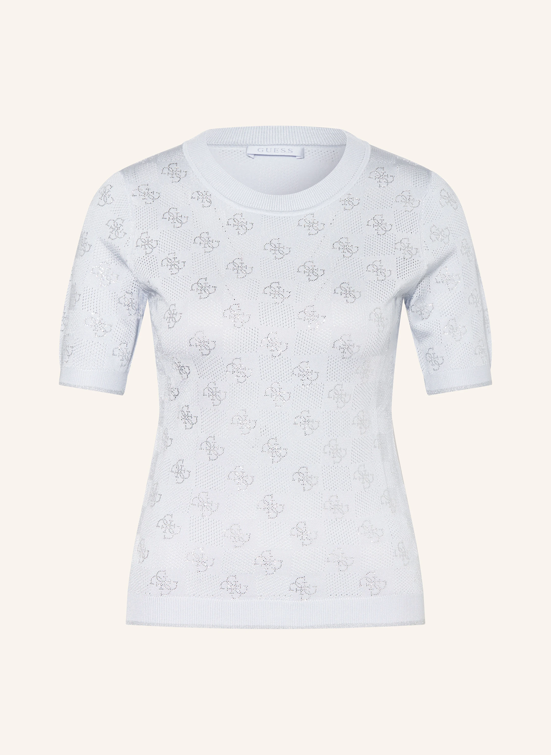 GUESS Strickshirt ROSIE mit Schmucksteinen
