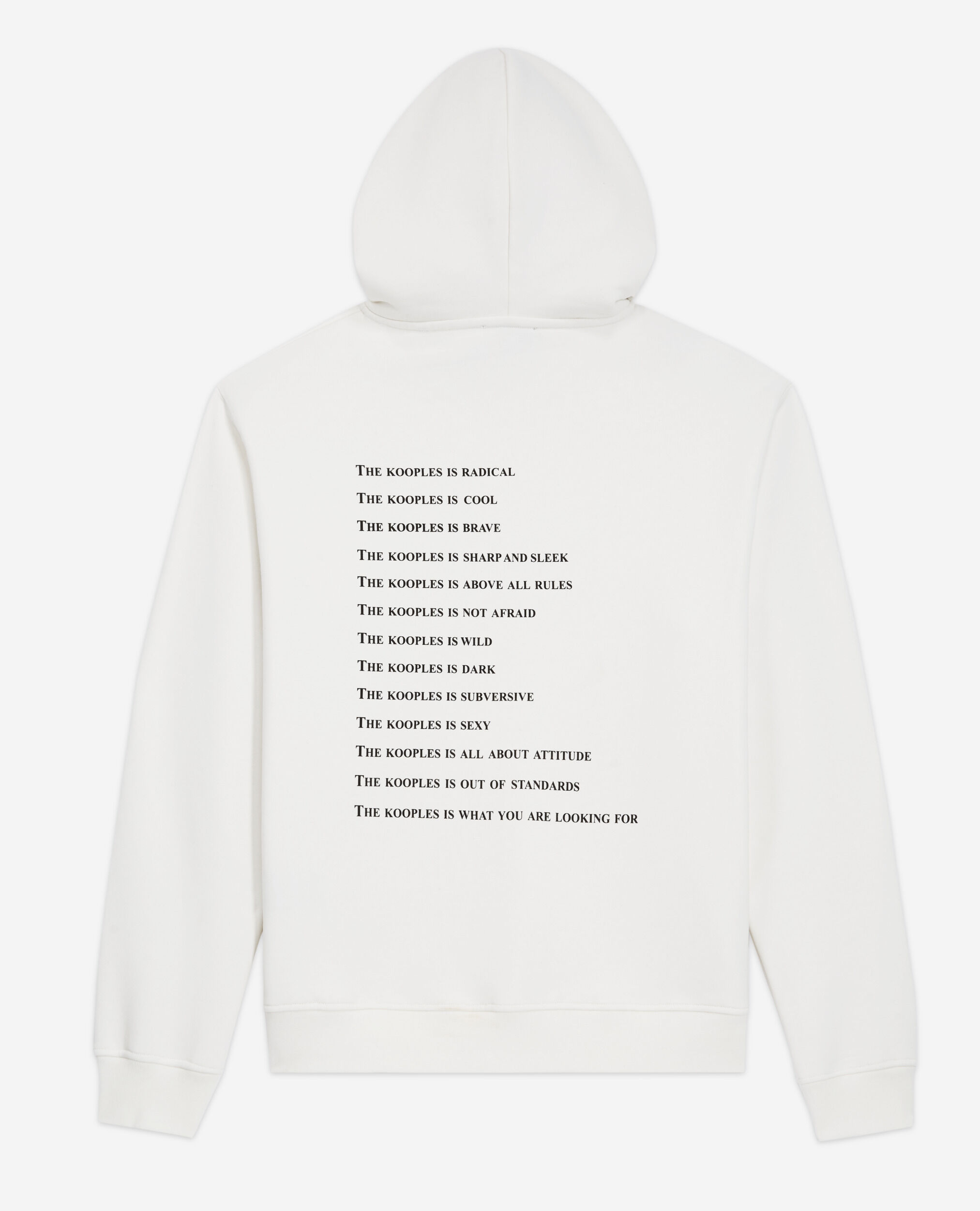 Sweat écru sérigraphie What is