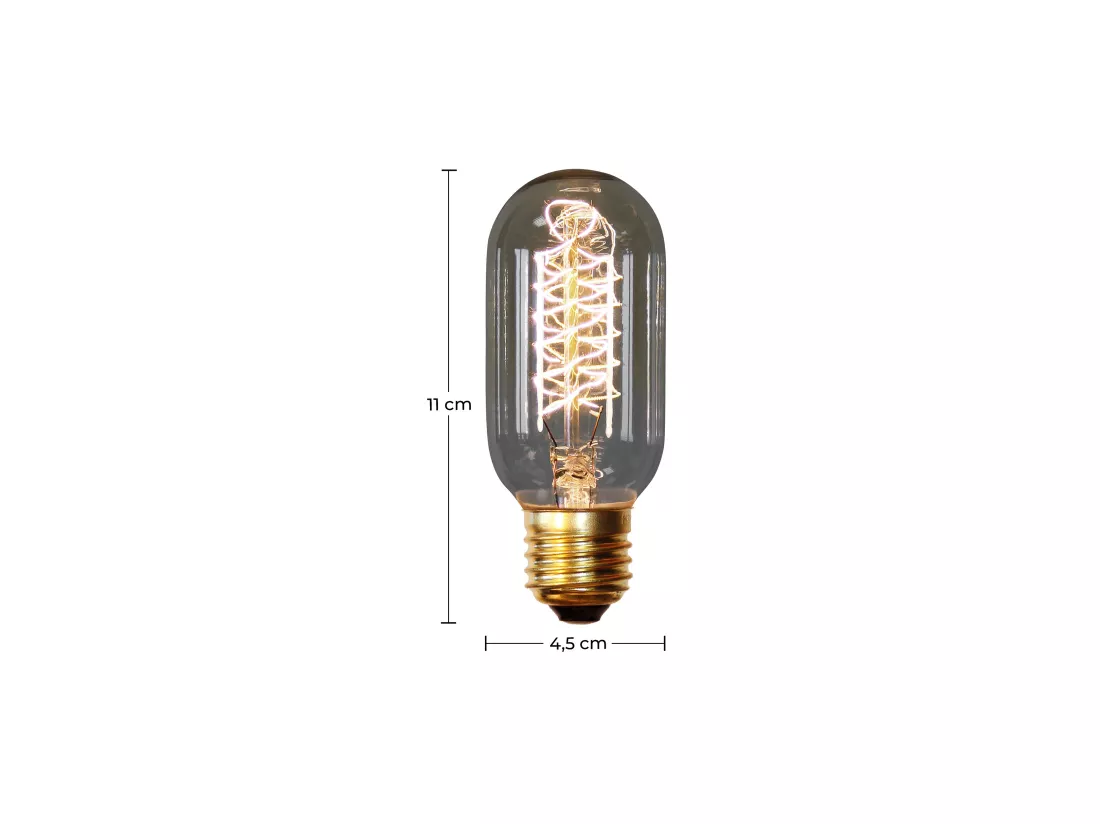 Ampoule Edison Vintage - Valve Transparent