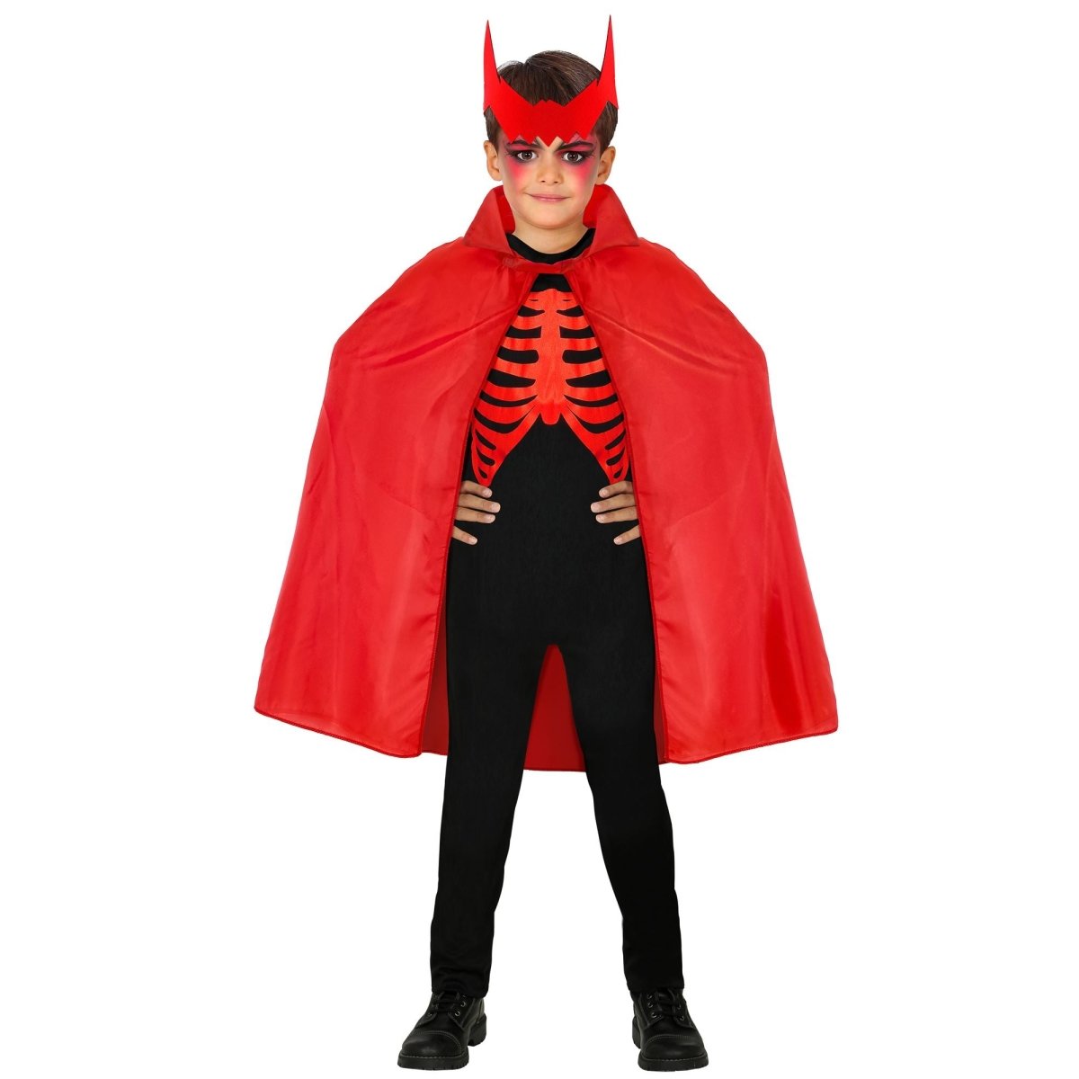 Halloween Cape Rood Kind 90cm